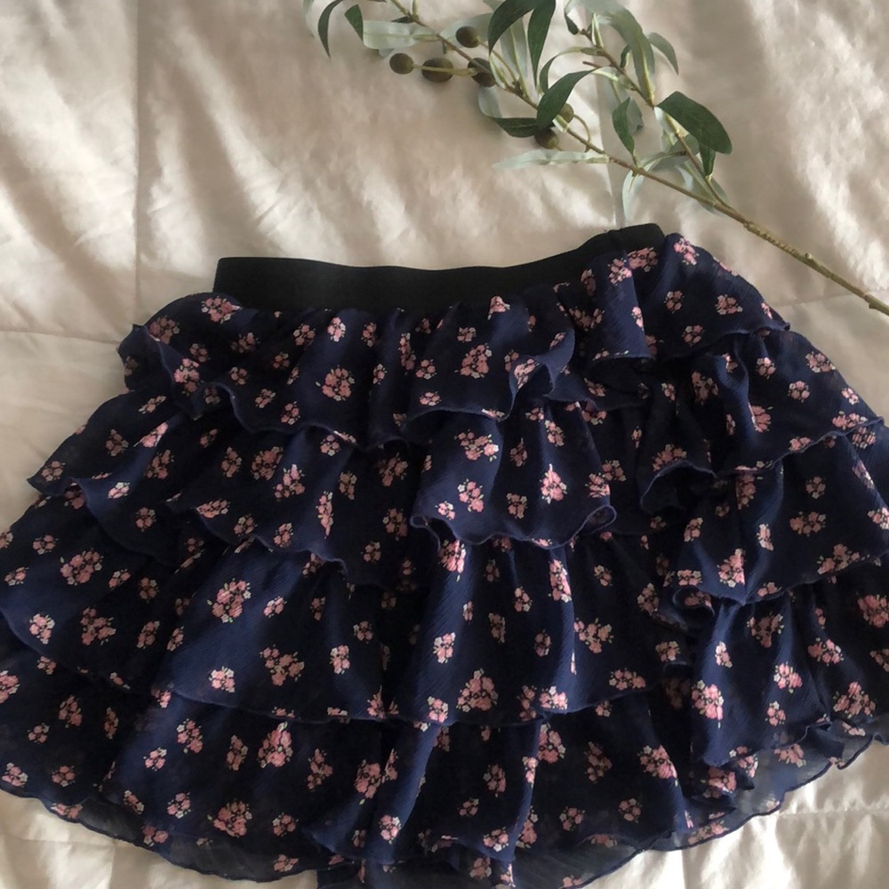 Fun floral skirt
